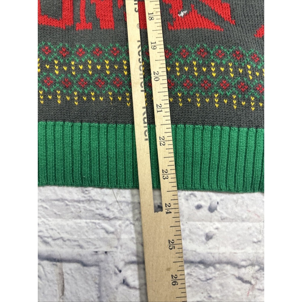 Game of Thrones Ugly Christmas Sweater Large Tis The Last Season 100% Cotton - Picture 6 of 8